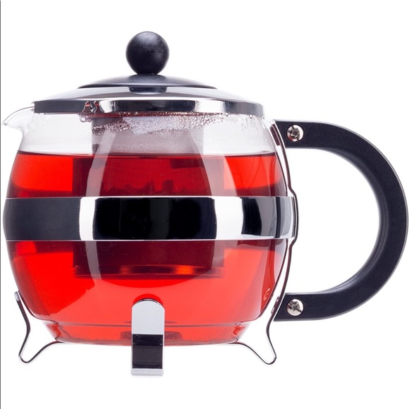 Tea Pot Globe with cozy warmer - Picture 1 of 8